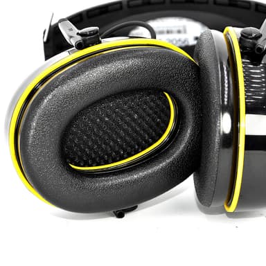 2-Pack Protein Leather Øreputer for 3M WorkTunes TPU Military Ear Protection