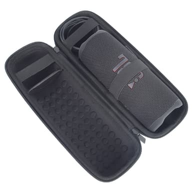 Beskyttende hardt deksel for JBL Flip 6 Bluetooth-høyttaler Sort