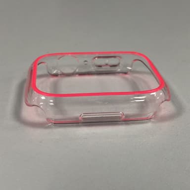Beskyttende rammekoffert lysende PC Rosa