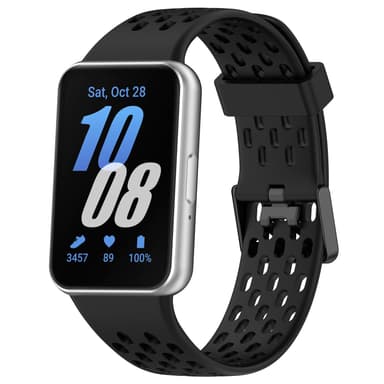 Klokkereim for Samsung Galaxy fit3 SM-R390 Sort