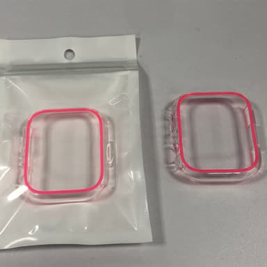 Beskyttende rammekoffert lysende PC Rosa