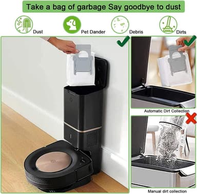 Støvsugertilbehør for iRobot Roomba S9 (9150), S9 Plus (9550) Flerfarget