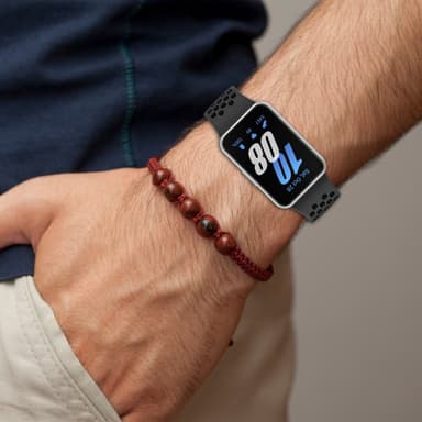 Klokkereim for Samsung Galaxy fit3 SM-R390 Sort