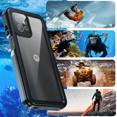 Vanntett og støtsikkert beskyttelsesdeksel for Moto G Power 5G 2023