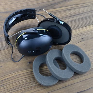 2-Pack støyreduksjon øreputer for 3M WorkTunes Connect