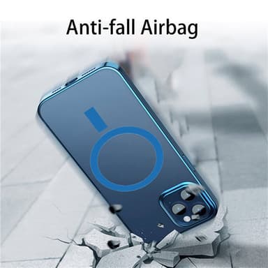 Mobildeksel for MagSafe-lading Blå