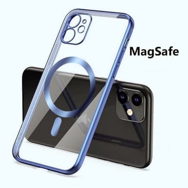 Mobildeksel for MagSafe-lading Blå