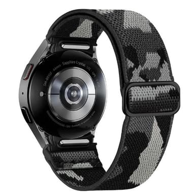 Samsung Galaxy Watch 6 armbånd med justerbar spenne Kamuflere