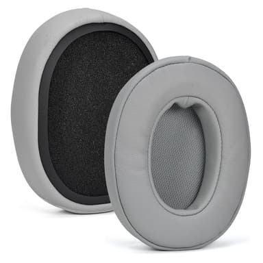 2 pakke erstatnings øreputer for Skullcandy Crusher Wireless/Crusher ANC/Hesh3 Lysegrå