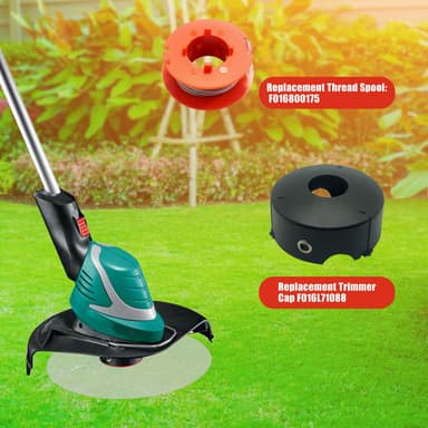Hette og spole til Bosch Gresstrimmer Art 23/26/30 Combitrim Flerfarget
