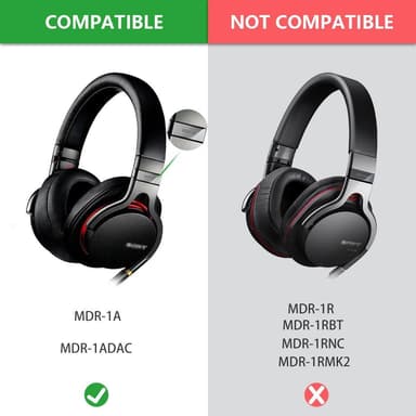 Øreputer for Sony MDR-1A 1ADAC Brown 1 par
