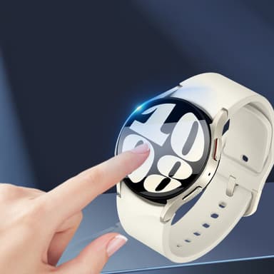 2-Pack herdet glass skjermbeskytter for Samsung Galaxy Watch 6 Classic 47 mm