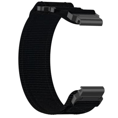 Garmin 22 mm hurtigutløsende nylonarmbånd Sort