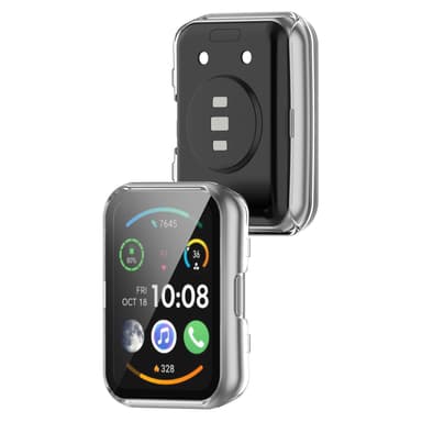 Beskyttelsesveske til Huawei Watch Fit New/OPPO Watch Gjennomsiktig