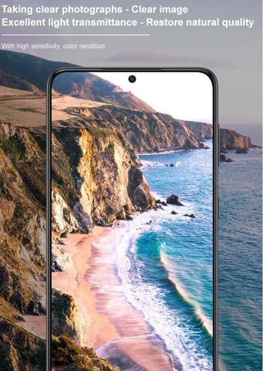 Samsung Galaxy S21 objektivdeksel 2-pakning Gjennomsiktig