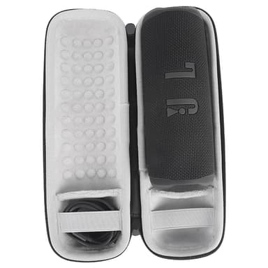 Beskyttende hardt deksel for JBL Flip 6 Bluetooth-høyttaler Grå