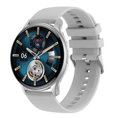 Vanntett Sports Smartwatch Sølv