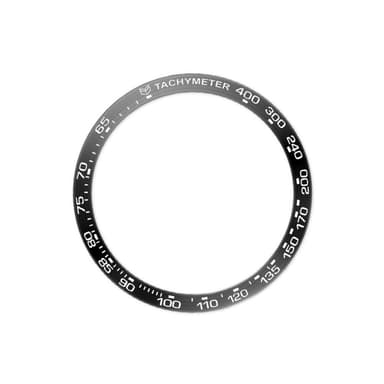 Rammering i rustfritt stål for Samsung Gear S2 Classic SM-R732 Sort