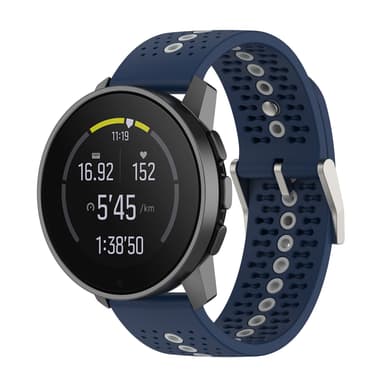 Suunto 9 Peak armbånd silikon Blå/Grå