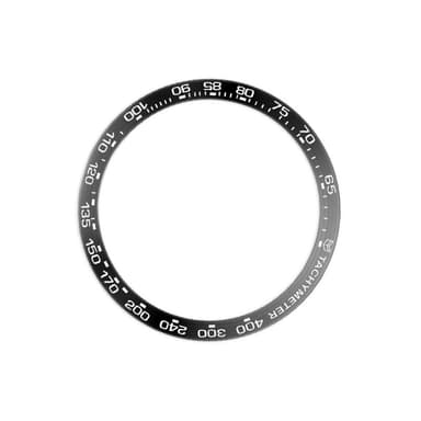 Rammering i rustfritt stål for Samsung Gear S2 Classic SM-R732 Sort