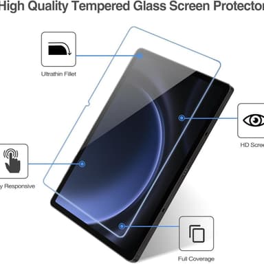 Skjermbeskytter i herdet glass for Samsung Galaxy Tab (2-pack) Samsung Galaxy Tab A8 X200/X205 (10.5)