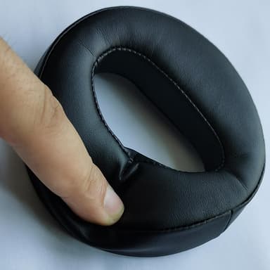 Øreputer i proteinskinn til Sony MDR-Z7 Sort