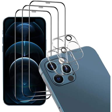 Skjermbeskytter i glass for iPhone, anti-fingeravtrykk, støvtett Gjennomsiktig iPhone 14 Pro Max