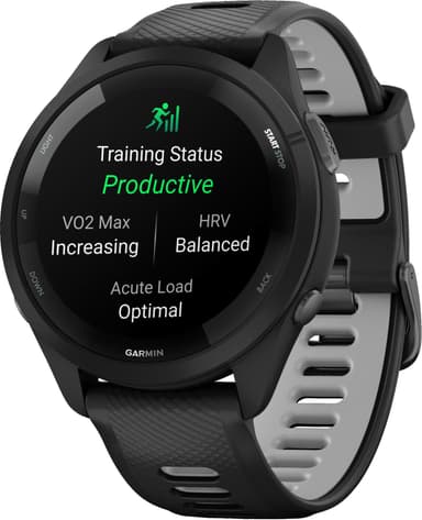 Garmin Forerunner 265 sportsklokke (sort)