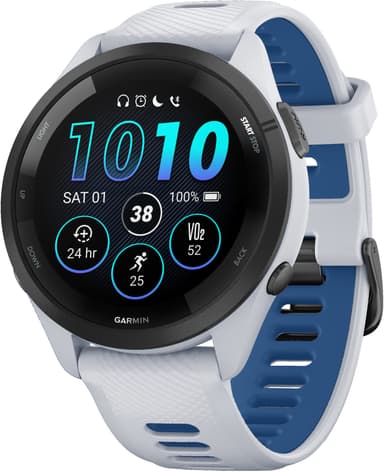Garmin Forerunner 265 sportsklokke (hvit)
