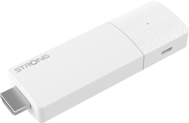 Strong Leap Air Google TV Stick 4K UHD strømmeenhet (hvit)