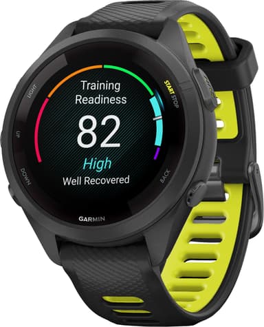 Garmin Forerunner 265S sportsklokke (sort)