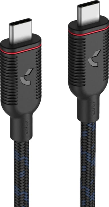 Unisynk USB4 USB-C datakabel 2 m (sort)