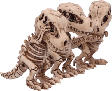 Nemesis Now Three Wise Tyrannosaurus Rex Skeletons actionfigursett