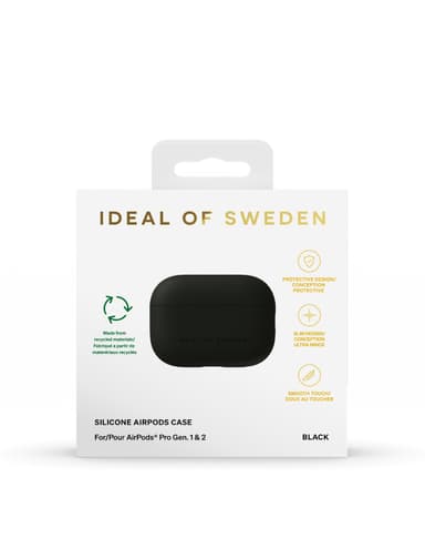 Silicone AirPods Case PRO 1/2 Black