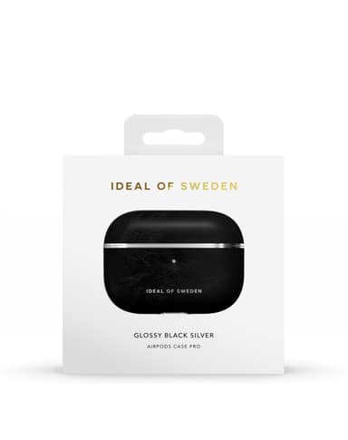 Atelier AirPods Case PRO 1/2 Glossy Black Silver