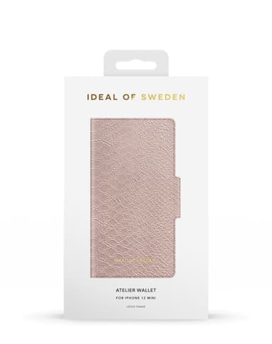 Atelier Wallet iPhone 12 MINI Lotus Snake