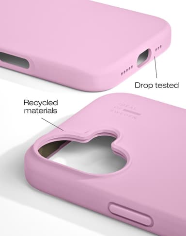 Silicone Case iPhone 16 Bubblegum Pink