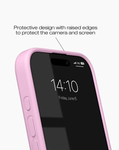 Silicone Case iPhone 16 Bubblegum Pink