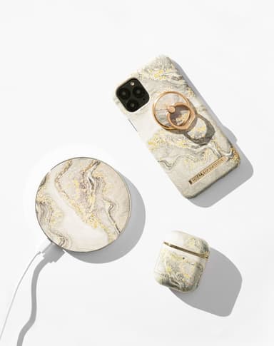 Fashion Case Galaxy S10+ Sparkle Greige Marble