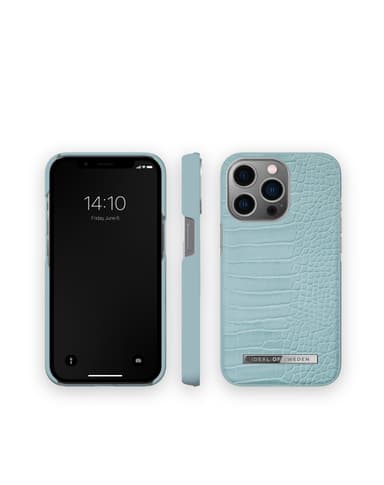 Atelier Case iPhone 13P Soft Blue Croco