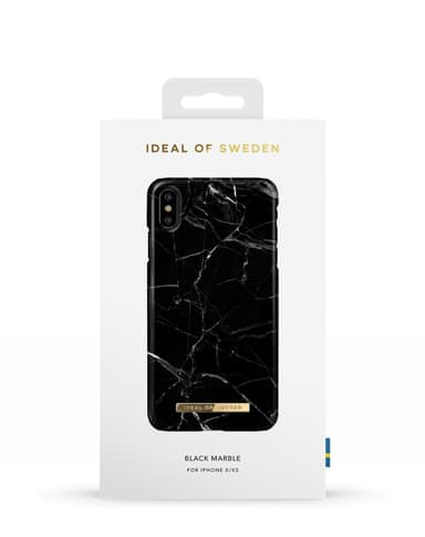 Fashion Case iPhone X/Xs Black Marble