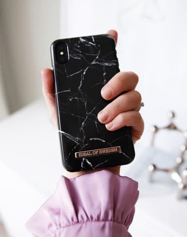 Fashion Case iPhone X/Xs Black Marble