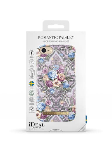 Fashion Case iPhone 8/7/6/6S/SE Romantic Paisley