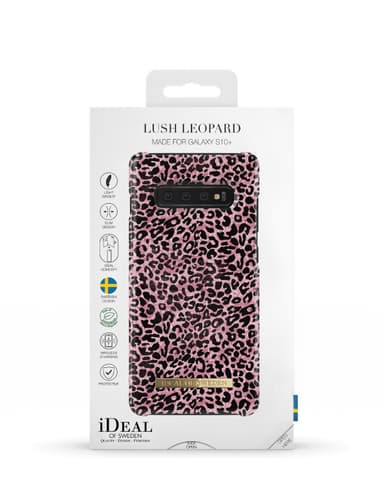 Fashion Case Galaxy S10+ Lush Leopard