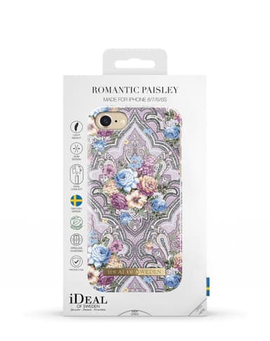 Fashion Case iPhone 8/7/6/6S/SE Romantic Paisley