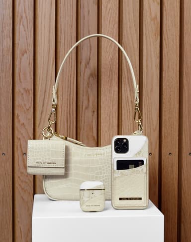 Atelier Case iPhone 12 MINI Cream Gold Snake