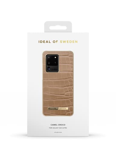 Atelier Case Galaxy S20 Ultra Camel Croco