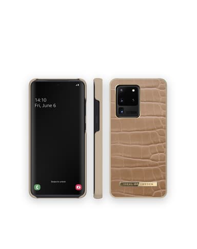 Atelier Case Galaxy S20 Ultra Camel Croco