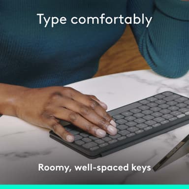 Logitech Keys-To-Go 2 trådløst tastatur (Graphite)