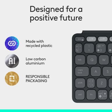 Logitech Keys-To-Go 2 trådløst tastatur (Graphite)